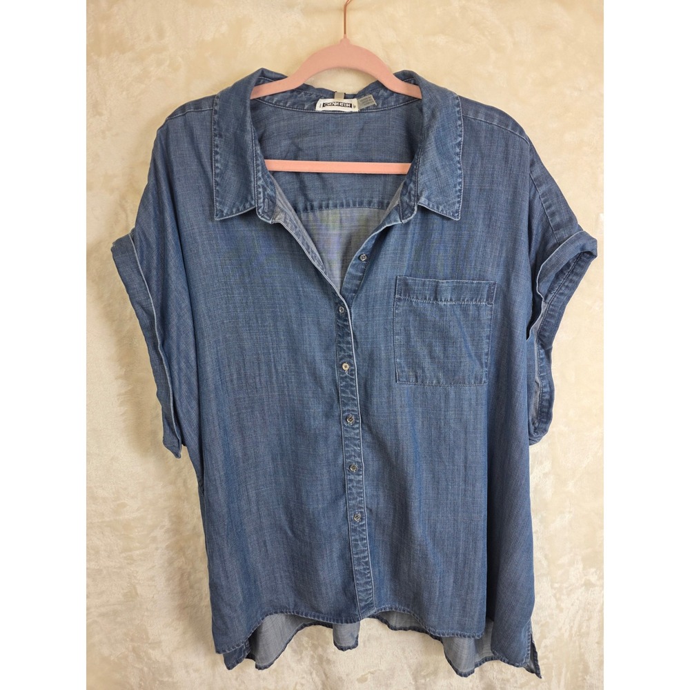 Calvin Klein Blue Button Down Shirt